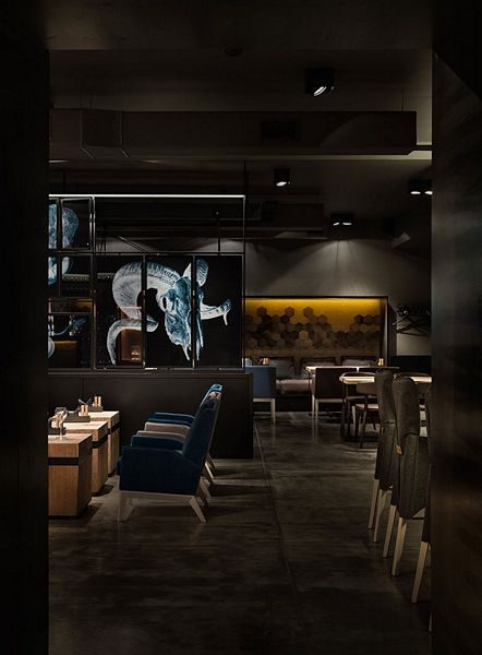 Sazha, a Meat restaurant by YOD Design Lab