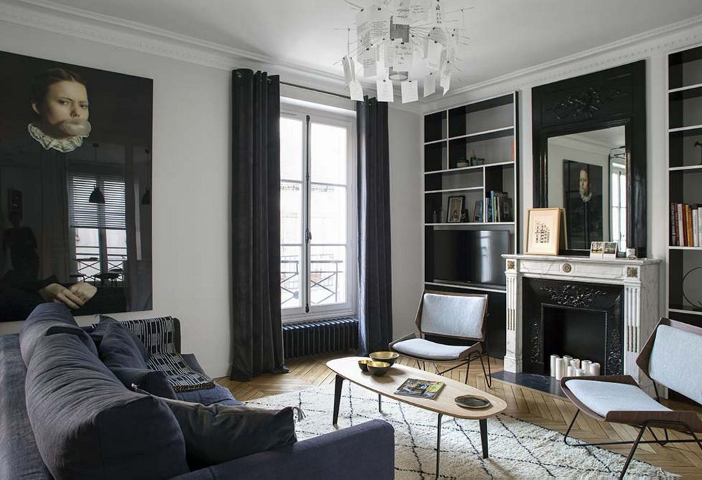 An apartment in the 6th district in Paris