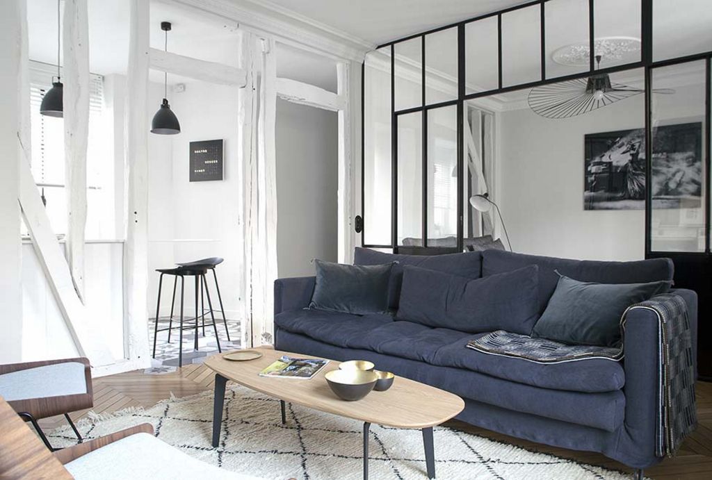 An apartment in the 6th district in Paris