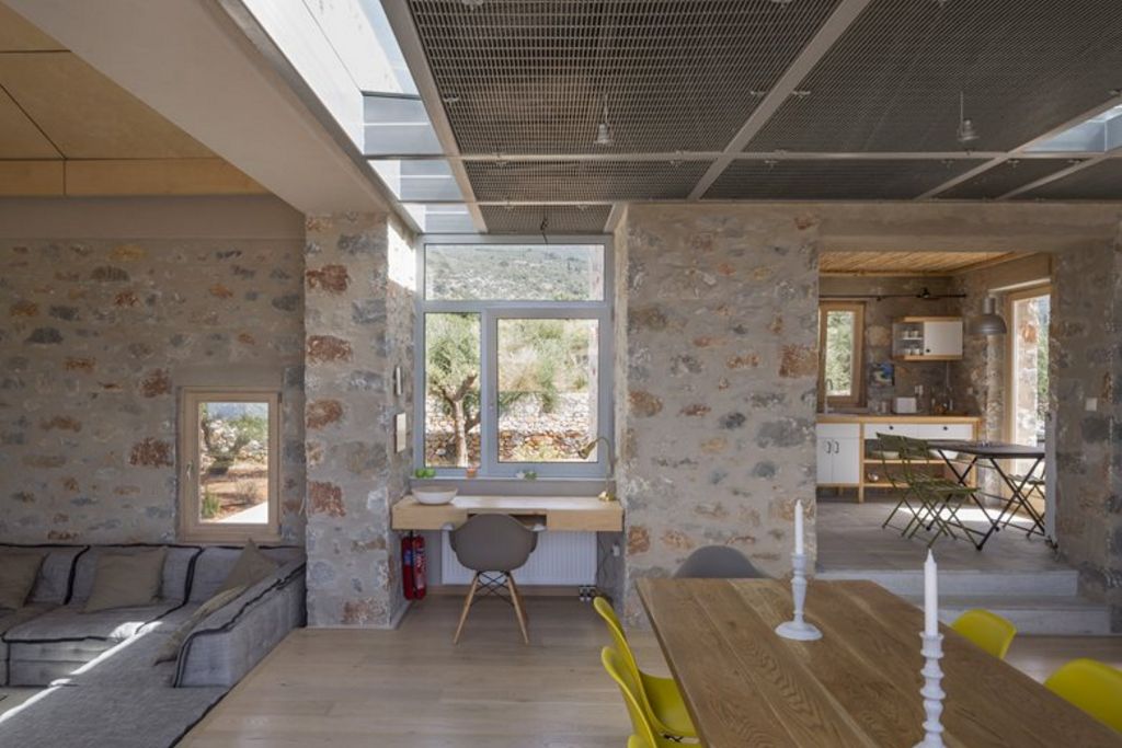 Villas on an olive grove in Mani
