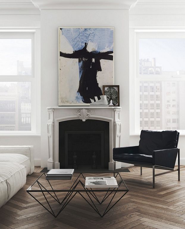 An apartment of 400m2, located on Paseo de Gracia