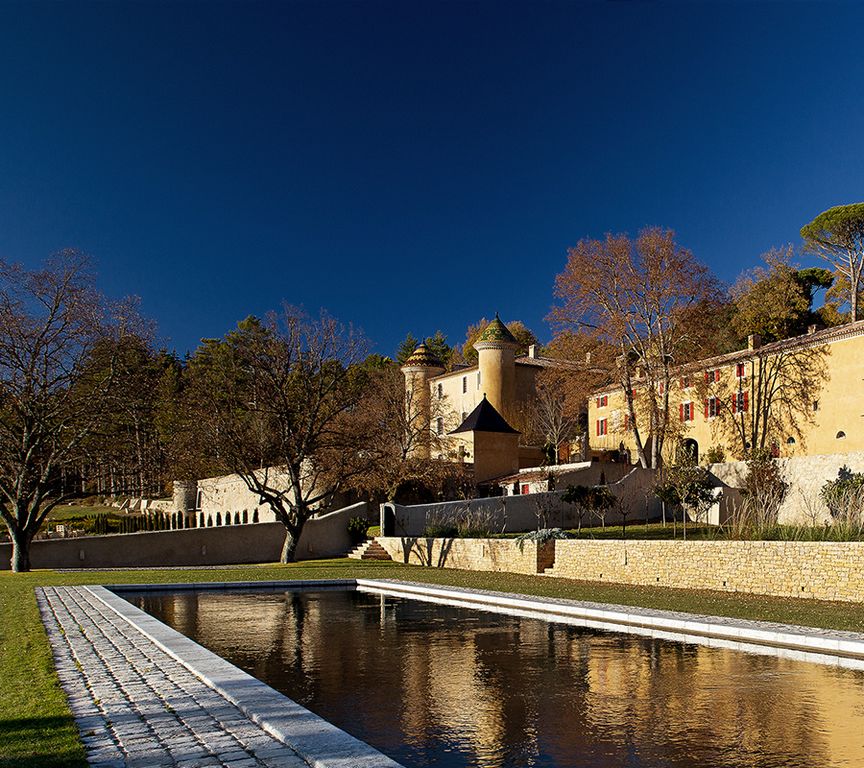 A private castle in Provence by Pierre Yovanovitch