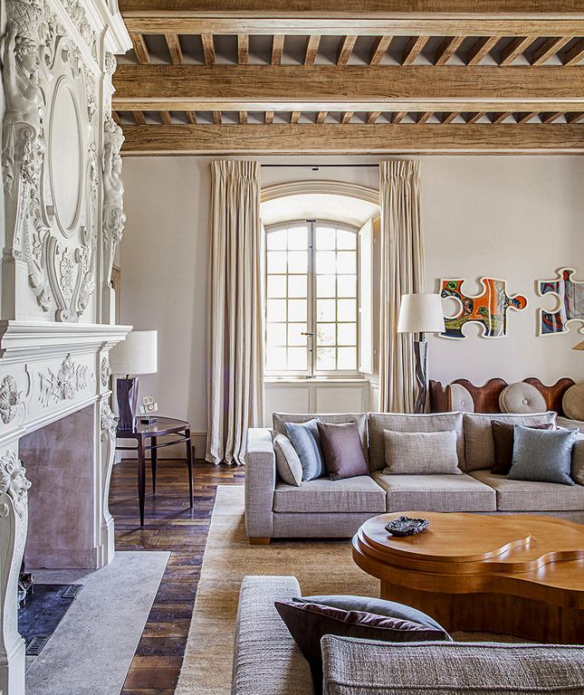 A private castle in Provence by Pierre Yovanovitch