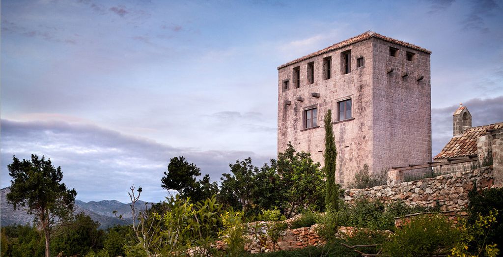 A magnificent tower in Croatia