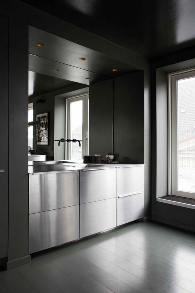 A private Penthouse in Copenhagen by Rue Verte