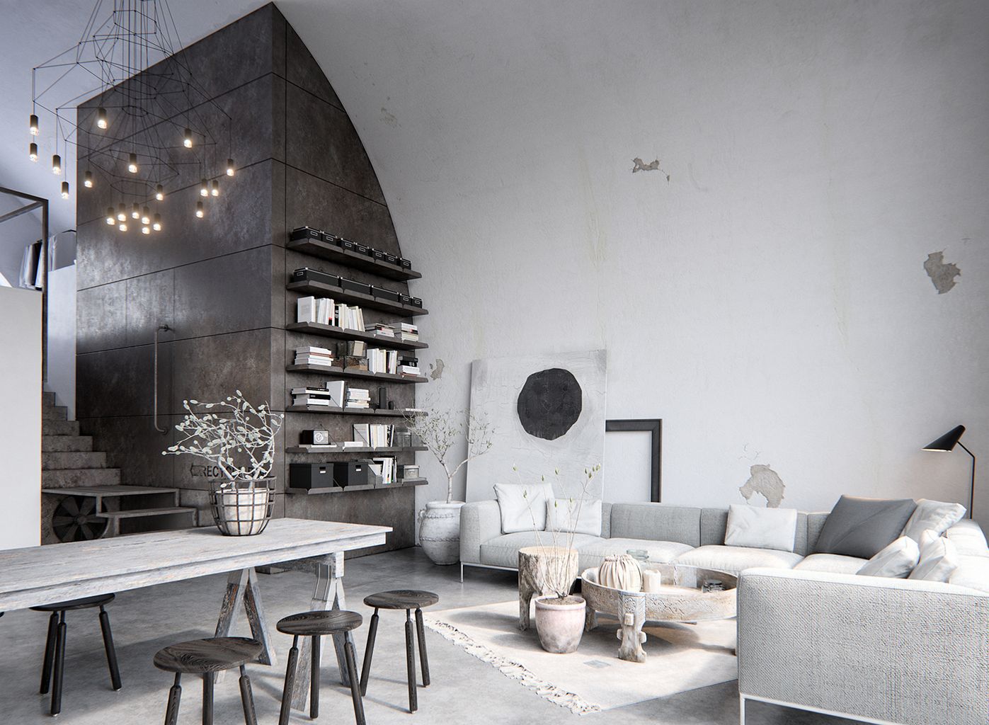 An awesome loft in Chicago by Serhii Seinov