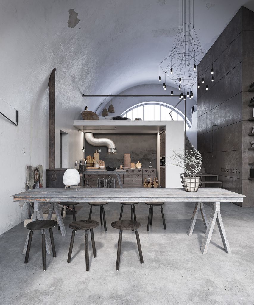 An awesome loft in Chicago by Serhii Seinov