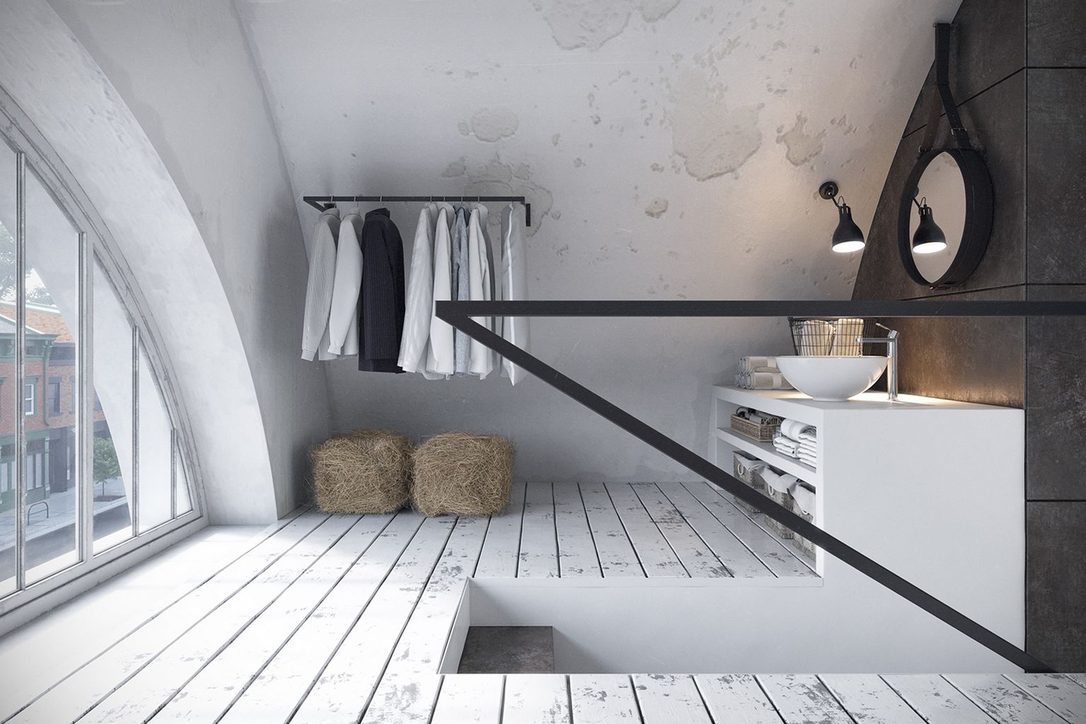 An awesome loft in Chicago by Serhii Seinov