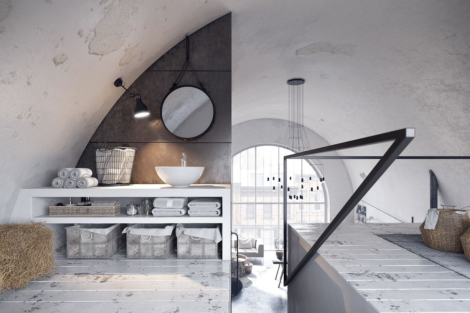 An awesome loft in Chicago by Serhii Seinov