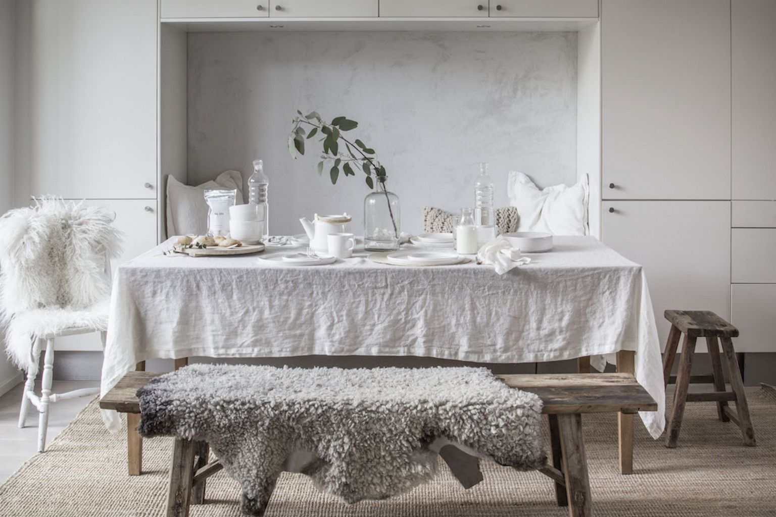 Lovely styling by Genevieve Jorn