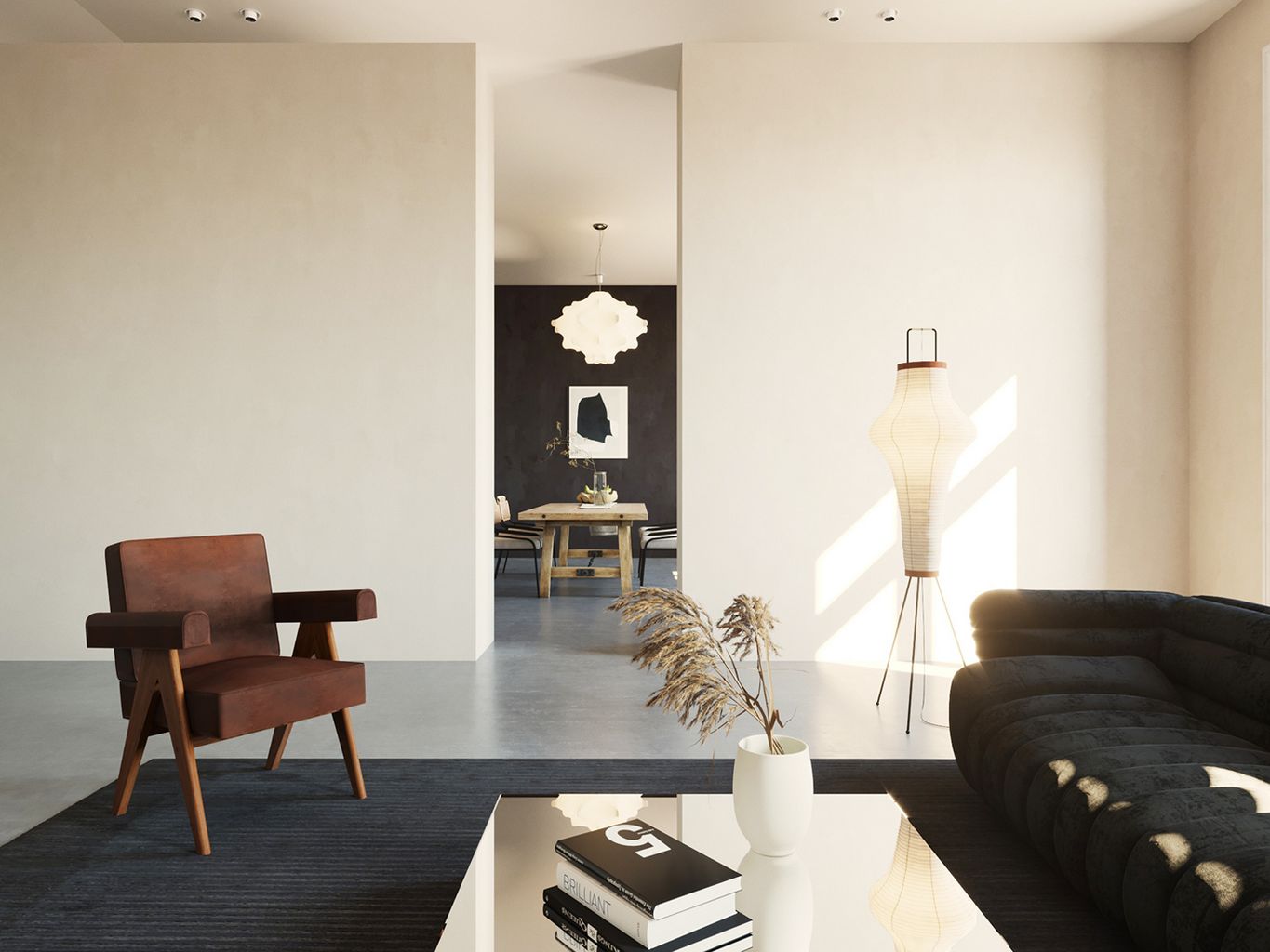Simple and minimalist apartment