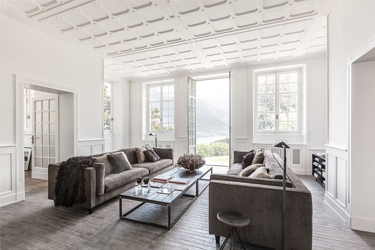 A private villa in Lake Como