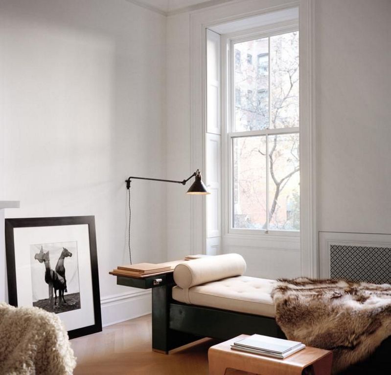 An elegant minimalist home which balance between old and new