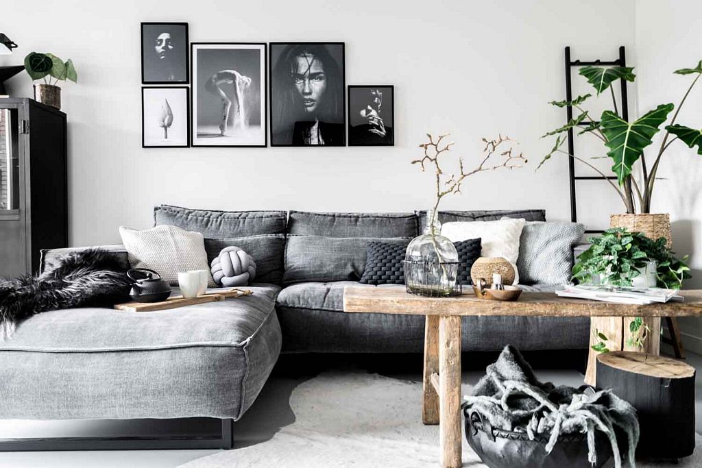 The beautiful home of a Swedish interior stylist