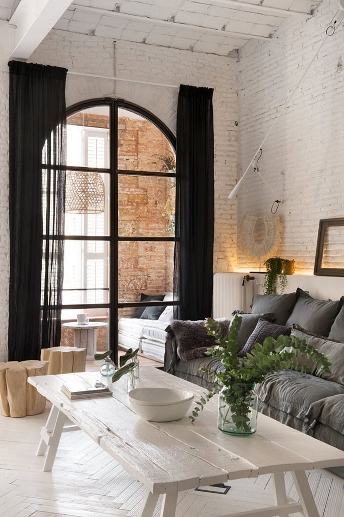 A gorgeous industrial loft in Barcelona