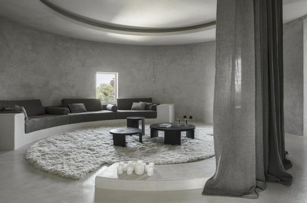 Α concrete silo apartment in Antwerp