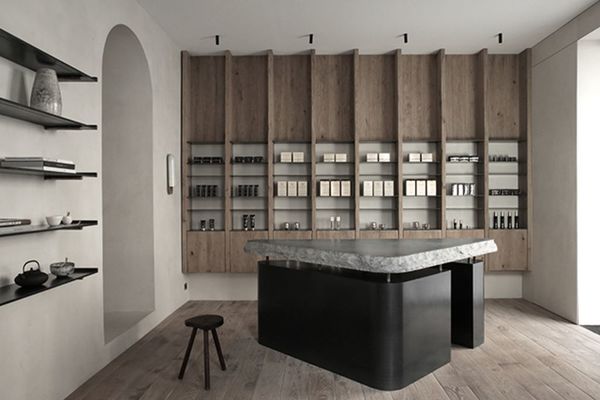 A minimalist spa with French-Japanese influences