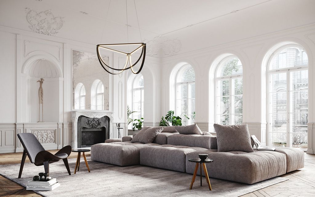 AlexAllen Lighting + Furniture | Classical Apartment
