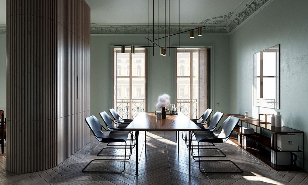 BR_SS, an apartment in Kiev by Alena Makagon