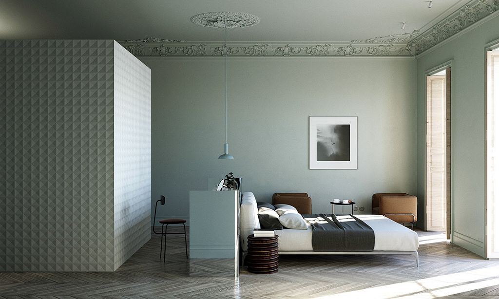 BR_SS, an apartment in Kiev by Alena Makagon
