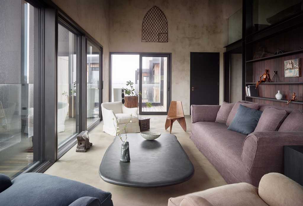 Axel Vervoordt design an apartment inside the Kanaal cultural and residential complex