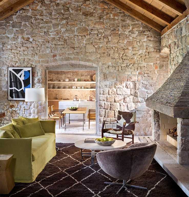 The Transformation of a 15th-century Stone House