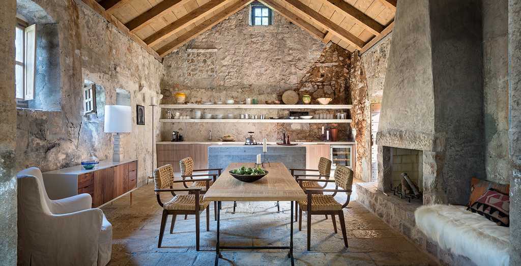 The Transformation of a 15th-century Stone House