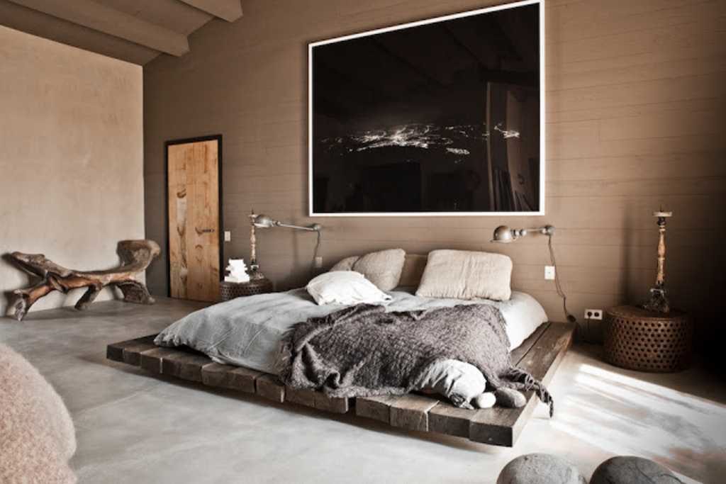 Light, wood, and stone make a cottage refuge