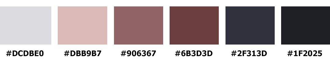 Scandinavian bedroom palette