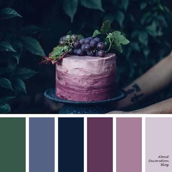 cake color palette