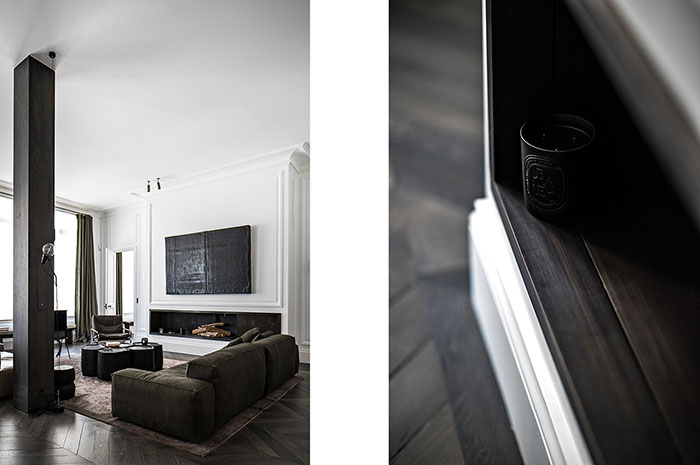 Αn impressive apartment in Paris by Frederic Berthier