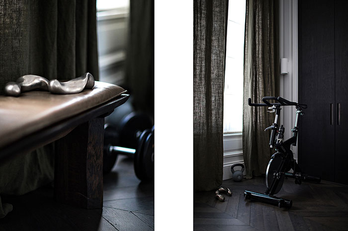 Αn impressive apartment in Paris by Frederic Berthier