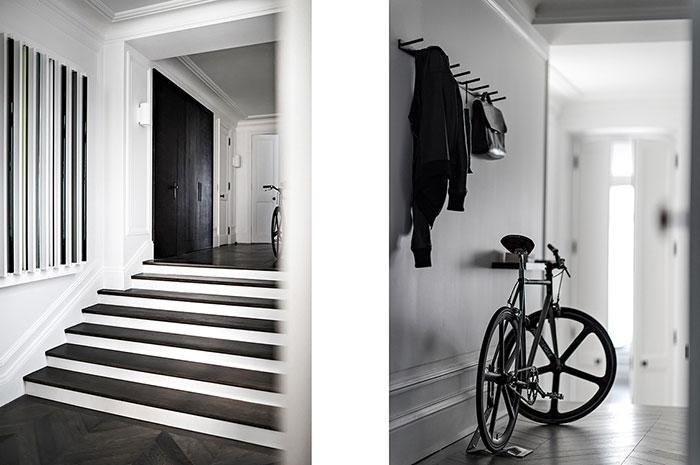 Αn impressive apartment in Paris by Frederic Berthier