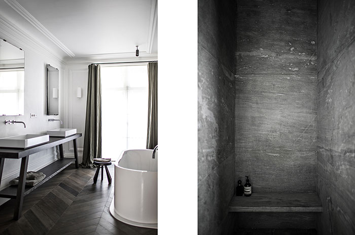Αn impressive apartment in Paris by Frederic Berthier