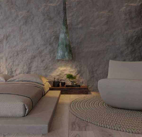 Bila Wabi Sabi Apartment by Sergey Makhno Architects