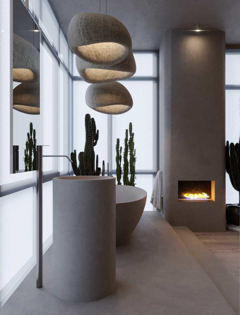 Bila Wabi Sabi Apartment by Sergey Makhno Architects