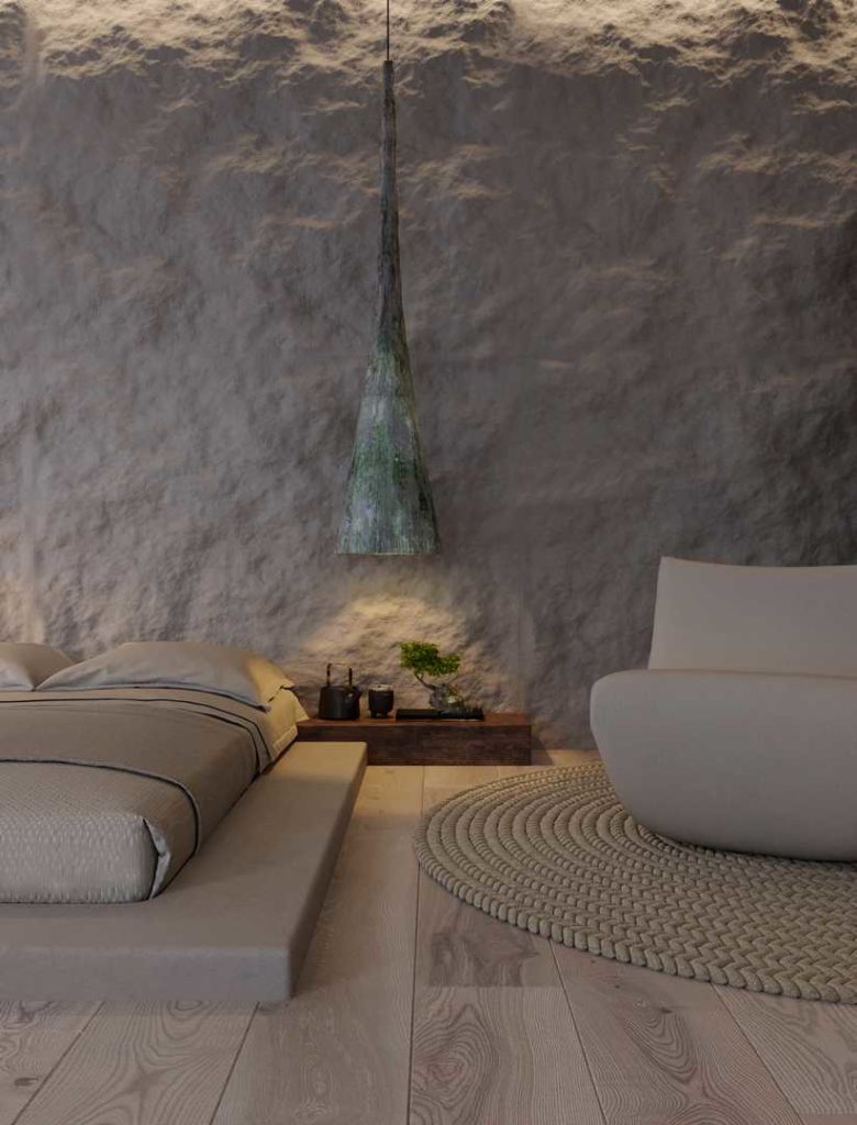 Bila Wabi Sabi Apartment by Sergey Makhno Architects