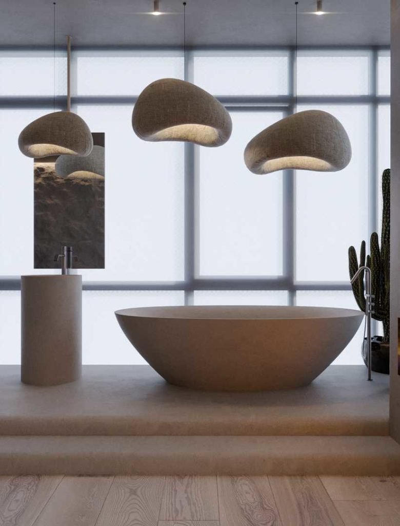 Bila Wabi Sabi Apartment by Sergey Makhno Architects