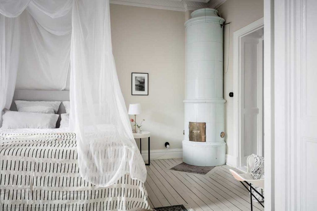 Gorgeous Old Plaster Wall In a Swedish Apartment