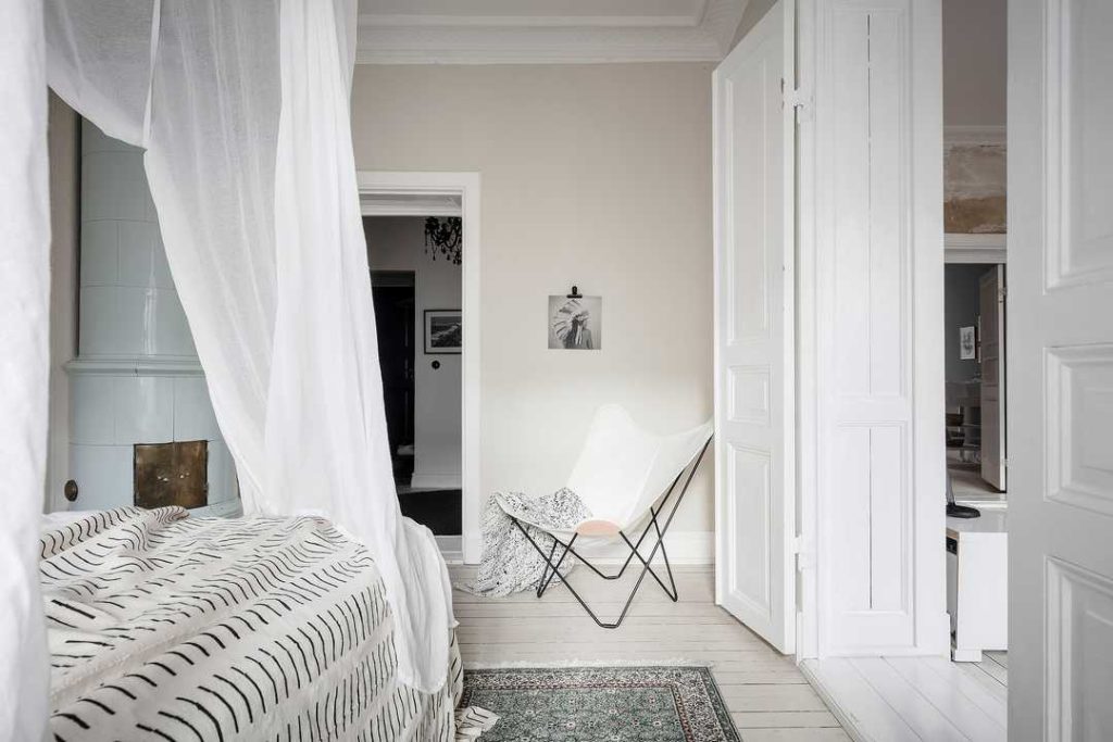 Gorgeous Old Plaster Wall In a Swedish Apartment