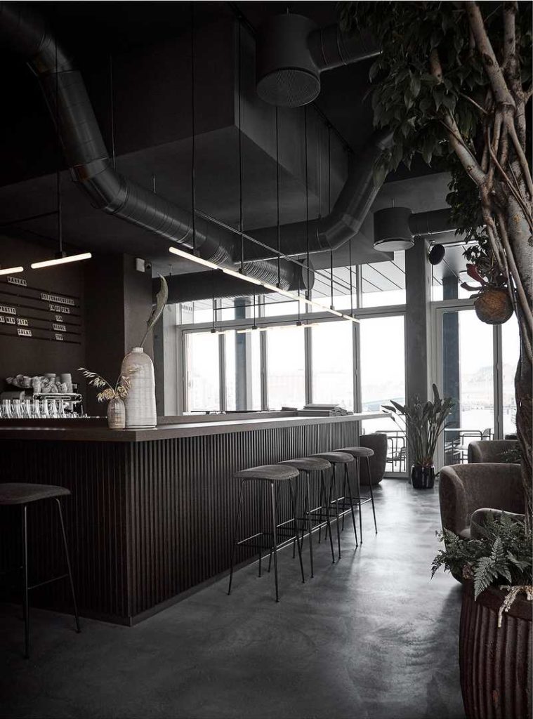 Naervaer wine bar & restaurant by Norm Architects in Copenhagen