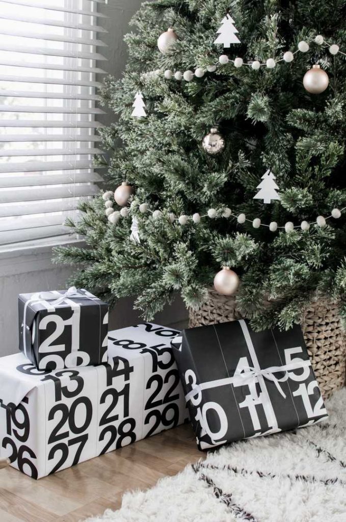 Minimal Scandinavian Christmas Tree