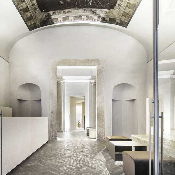 Hotel dei Barbieri in Rome by Morq architects
