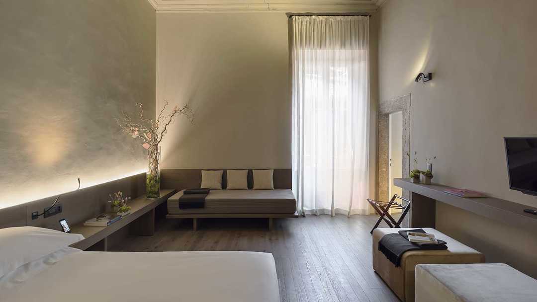 Hotel dei Barbieri in Rome by Morq architects