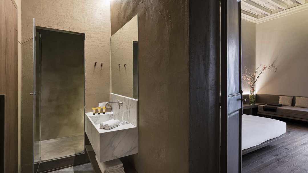 Hotel dei Barbieri in Rome by Morq architects