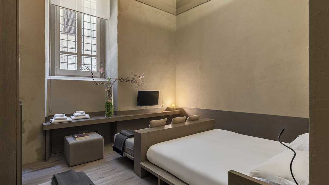 Hotel dei Barbieri in Rome by Morq architects