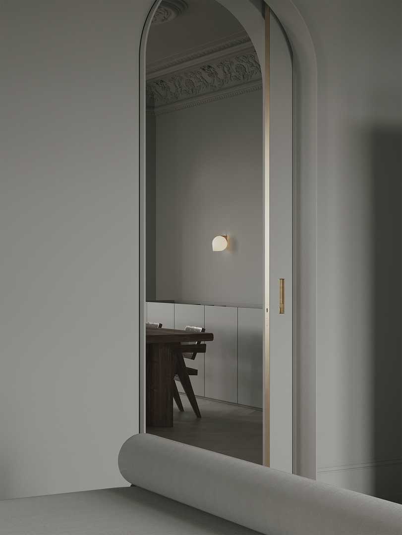 Beige Apartment by Evgeniy Bulatnikov and Emil Dervish