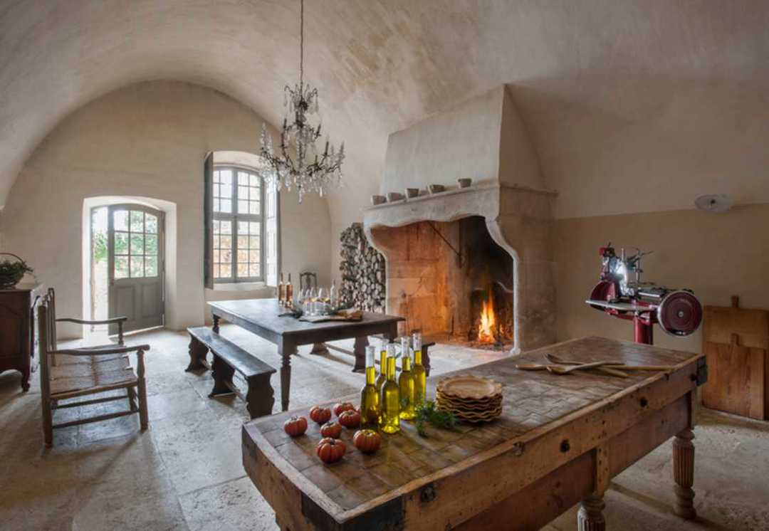 Chateau de Moissac in Provence, France