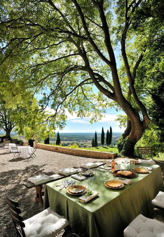 Chateau de Moissac in Provence, France