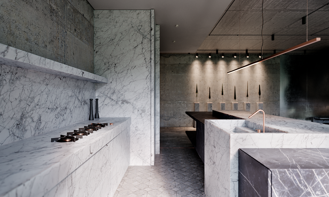 Marble Loft by Kishlari Architects